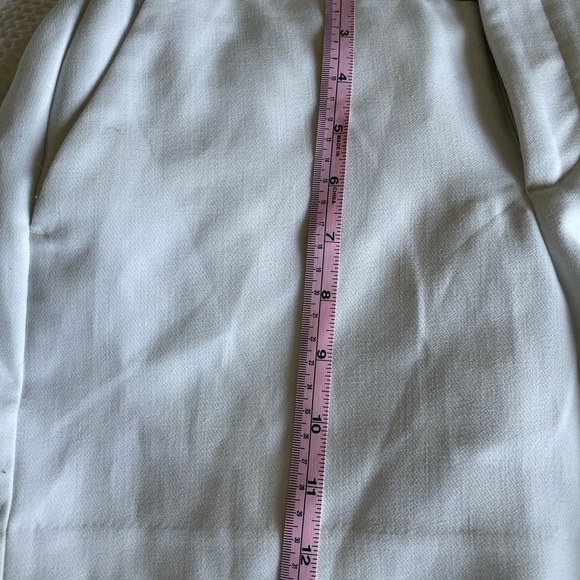 Banana Republic old money classy white dressy Shorts size 0 NWOT - Picture 6 of 8